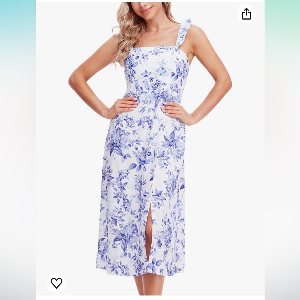 Boho midi dress
